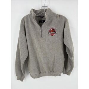 Vantage Beach Ball Classic 2009 Quarter‎ Zip Sweatshirt Men's Small Gray